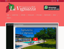 Tablet Screenshot of lavignazza.it